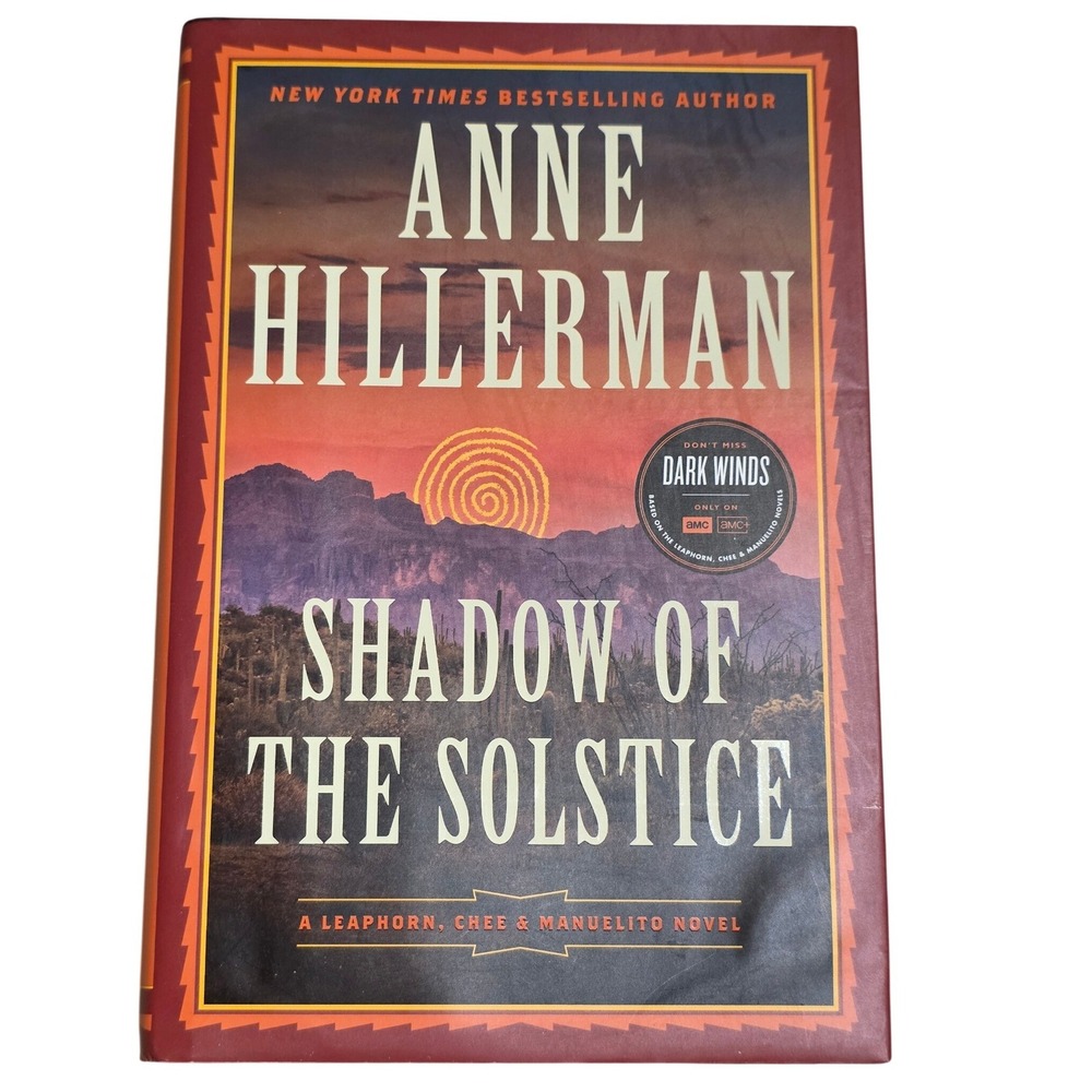 Anne Hillerman Shadow of the Solstice Novel Hardcover Book